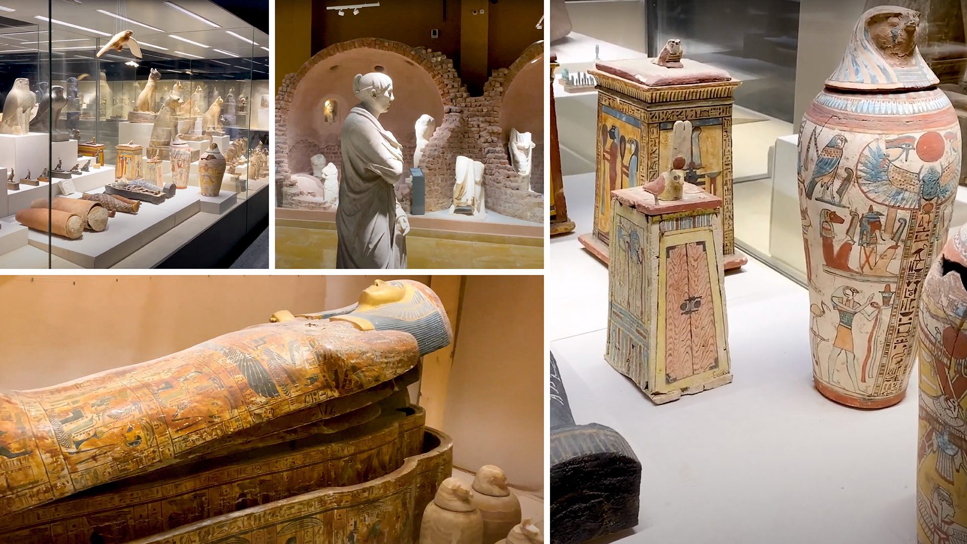 Pozoruhodná nová muzea k návštěvě v Egyptě 2021
